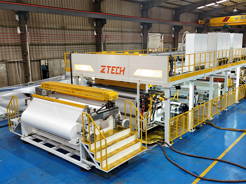 Non-woven Fabric Coating Extrusion