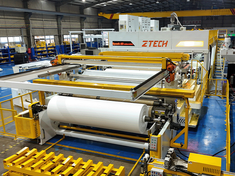 Non-woven Fabric Coating Extrusion