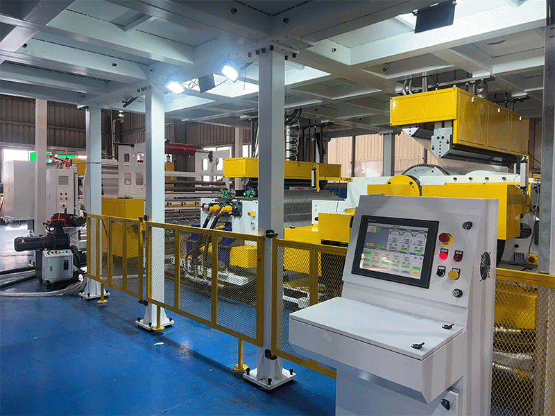 5 Layers Air Bubble Film Making Lamination Extruder