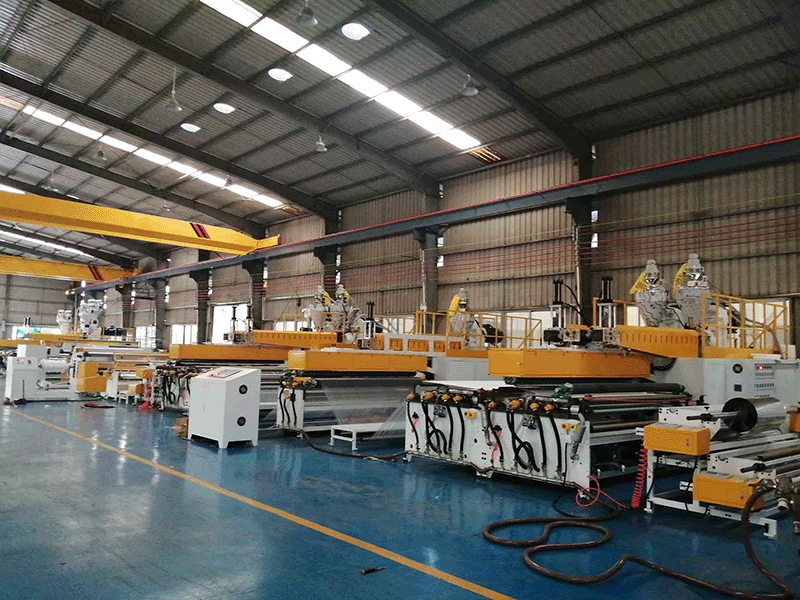 7 Layers Air Bubble Film Making Lamination Extruder