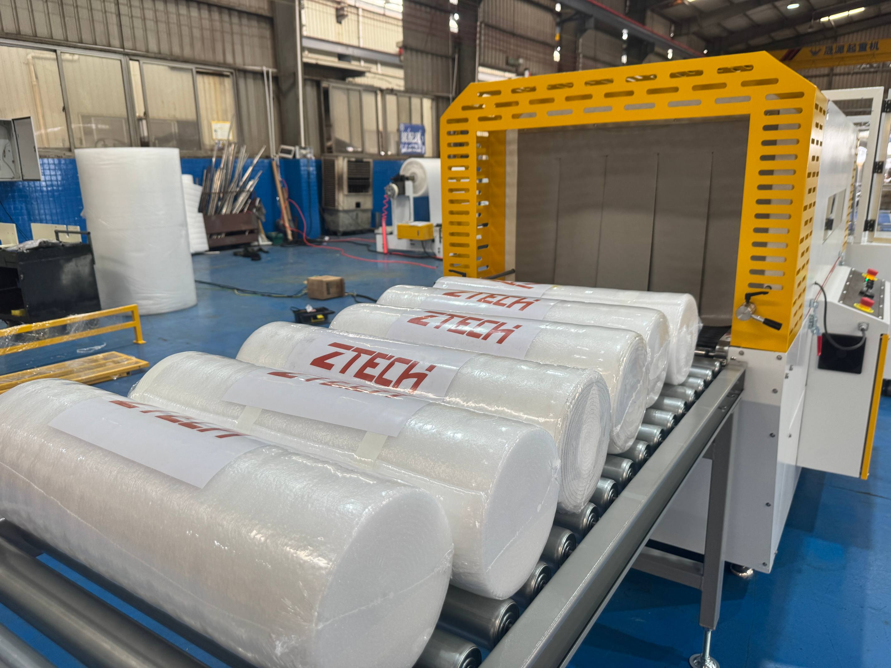ZTECH Coreless Rewinder Gains New Customer &ndash; Order Completed and Shipped After Factory Acceptance